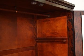 中古　北海道民芸家具ワードローブ(定価588000円)洋服タンス