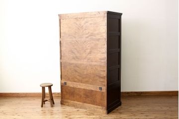 中古　北海道民芸家具ワードローブ(定価588000円)洋服タンス
