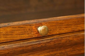 アンティーク家具　イギリスアンティーク　オーク材のスタッキングブックケース(本箱)