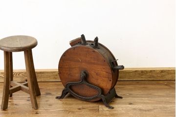 アンティーク雑貨　イギリスアンティーク　ナイフクリーナーシャープナー(ディスプレイ用)
