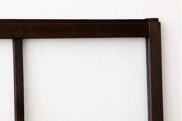 アンティーク　固定式のガラス窓1枚(フィックス窓、はめ殺し窓)