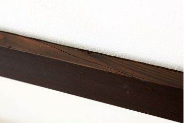 大正ロマン　古い木のモダンなガラス戸2枚セット(窓)
