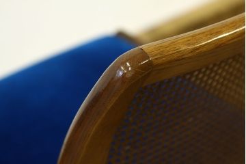 中古 飛騨日進木工 ダイニングチェア2脚セット