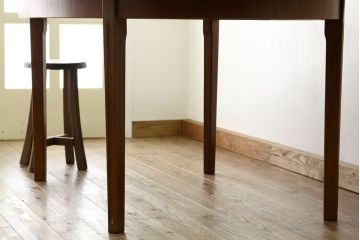 ヴィンテージ家具　北欧ビンテージオーバルエクステンションテーブル1960年代ミッドセンチュリー