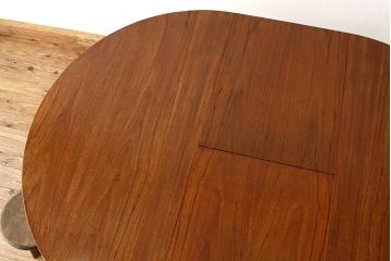 ヴィンテージ家具　北欧ビンテージエクステンションテーブル1960年代ミッドセンチュリー