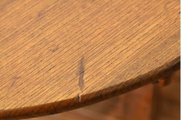 レトロ家具　昭和レトロ　とても小さくかわいい丸ちゃぶ台(テーブル)