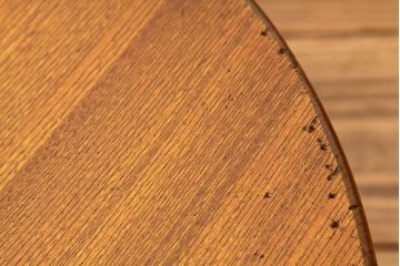 レトロ家具　昭和レトロ　とても小さくかわいい丸ちゃぶ台(テーブル)