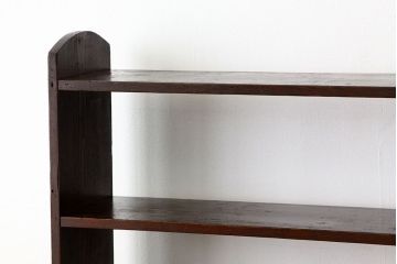 アンティーク家具　アンティーク　古い木の引き出し本棚(飾り棚)ブックシェルフ
