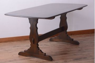 アンティーク家具　イギリスERCOL(アーコール)　ウィンザーシリーズ　ダイニングテーブル