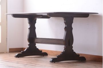 アンティーク家具　イギリスERCOL(アーコール)　ウィンザーシリーズ　ダイニングテーブル
