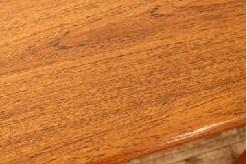ヴィンテージ家具　北欧ビンテージ　ドローリーフテーブル(ミッドセンチュリー)(エクステンションテーブル)訳あり品