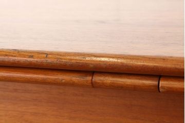 ヴィンテージ家具　北欧ビンテージ　ドローリーフテーブル(ミッドセンチュリー)(エクステンションテーブル)訳あり品