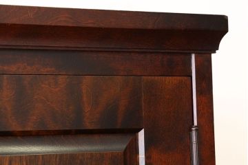中古　北海道民芸家具ワードローブ(洋服タンス)定価26万円