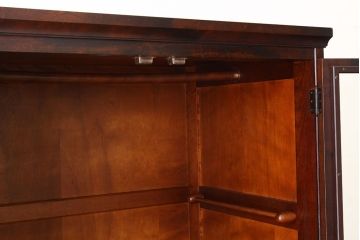 中古　北海道民芸家具ワードローブ(洋服タンス)定価26万円