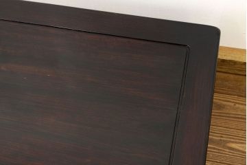 アンティーク家具　古民具・骨董　古い唐木の座卓(テーブル)