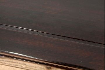 アンティーク家具　古民具・骨董　古い唐木の座卓(テーブル)