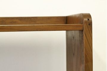 ★美品!!古い木のシンプルな本棚(飾り棚)