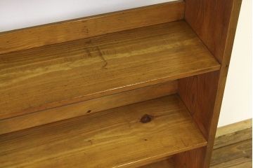 ★美品!!古い木のシンプルな本棚(飾り棚)