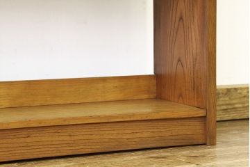 ★美品!!古い木のシンプルな本棚(飾り棚)