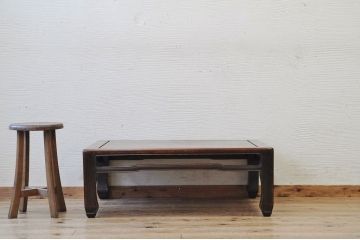 アンティーク家具　素敵な雰囲気!古い唐木のシックな座卓