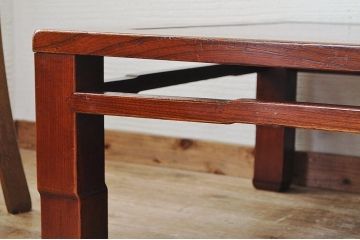 アンティーク家具　総欅!漆の綺麗な座卓