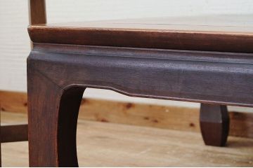 レトロ家具　古い木のレトロな座卓