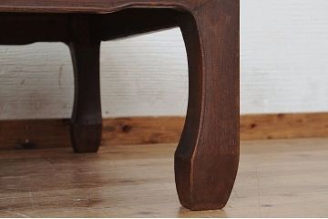 レトロ家具　古い木のレトロな座卓
