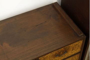 レトロ家具　☆昭和レトロ　シックな茶箪笥(収納棚)