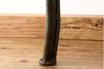 ヴィンテージ家具　イギリスビンテージ　希少　特大鉄脚テーブル(作業台アイアンシャビー)