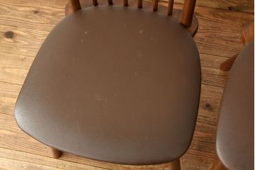 アンティーク家具　☆脚カット有りダイニングチェア3脚セット(いす椅子)