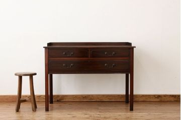 アンティーク家具　イギリスアンティーク　上品なコンソールテーブル(平机、在宅ワーク、在宅用デスク)