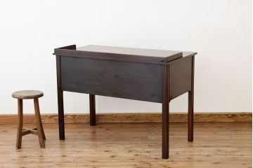 アンティーク家具　イギリスアンティーク　上品なコンソールテーブル(平机、在宅ワーク、在宅用デスク)