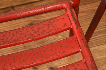 アンティーク家具　イギリスアンティーク　ガーデンチェア3脚セット(アイアンチェア)