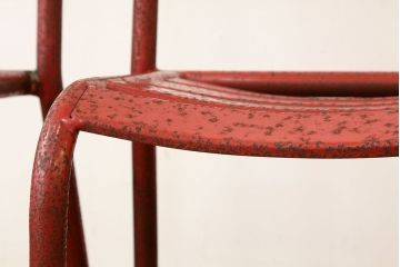 アンティーク家具　イギリスアンティーク　ガーデンチェア3脚セット(アイアンチェア)