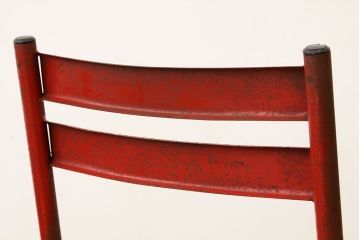 アンティーク家具　イギリスアンティーク　ガーデンチェア3脚セット(アイアンチェア)