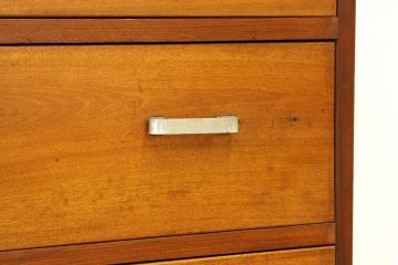 レトロ家具　昭和レトロ　シンプルなアンティークチェスト(タンス・たんす・ドロワー)