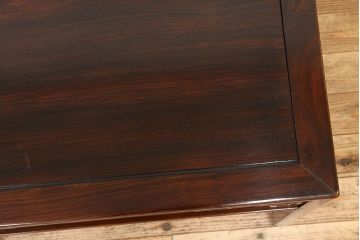 アンティーク家具　古民具・骨董　本紫檀無垢、古作唐木テーブル