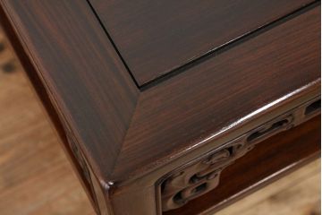 アンティーク家具　古民具・骨董　本紫檀無垢、古作唐木テーブル