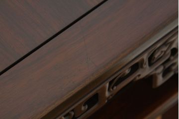 アンティーク家具　古民具・骨董　本紫檀無垢、古作唐木テーブル