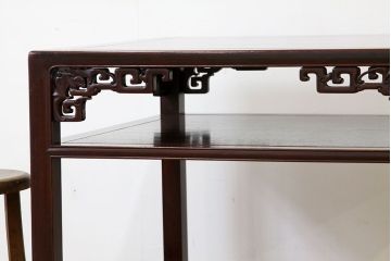 アンティーク家具　古民具・骨董　本紫檀無垢、古作唐木テーブル