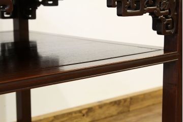 アンティーク家具　古民具・骨董　本紫檀無垢、古作唐木テーブル