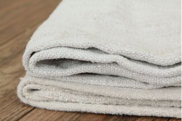 アンティーク雑貨　ビンテージハンガリー製グレインサック2枚セット(8)(リネン、麻袋、穀物袋)