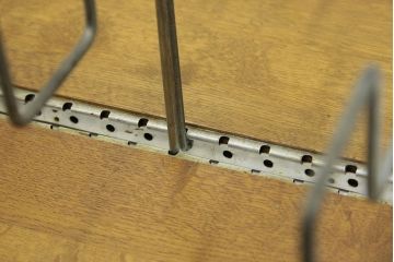 アンティーク雑貨　古いレトロな本立て2点セット(ブックスタンド)