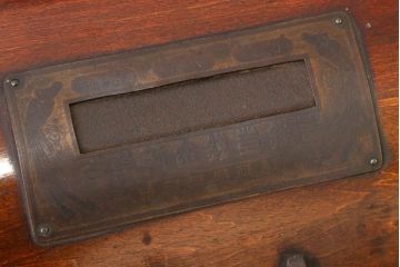 アンティーク雑貨　古い木のアンティークレジスター(戦前昭和レトロ)金銭登録機(キャッシャー)