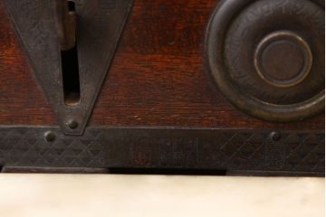 アンティーク雑貨　古い木のアンティークレジスター(戦前昭和レトロ)金銭登録機(キャッシャー)