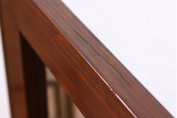 アンティーク雑貨　アンティーク　古い木のシンプルな大型姿見(ミラー、鏡)