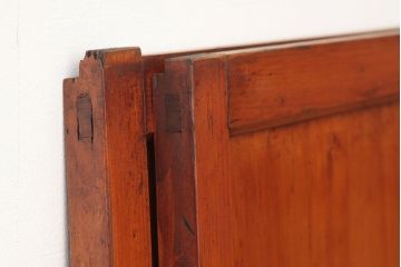 アンティーク　味わいある無垢材板戸2枚セット?(引き戸)