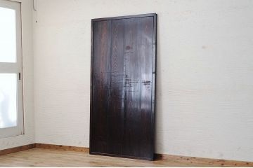 ★明治時代　旧家の帯戸1枚3