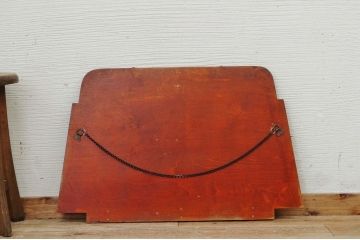 アンティーク雑貨　USA1960年代変わり型のビンテージミラー(鏡)