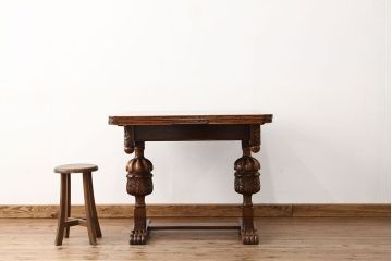 中古海外輸入品ドローリーフテーブル(エクステンションテーブル)
